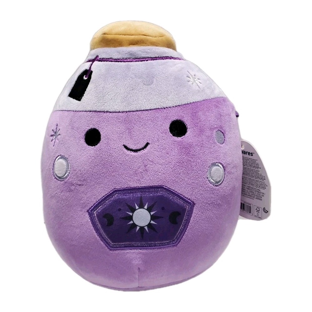 NWT Squishmallows Kensington 8" Purple Potion Neon Halloween 2024 Plush Toy